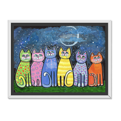 MIRANDO LA LUNA JUNTOS