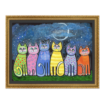 MIRANDO LA LUNA JUNTOS