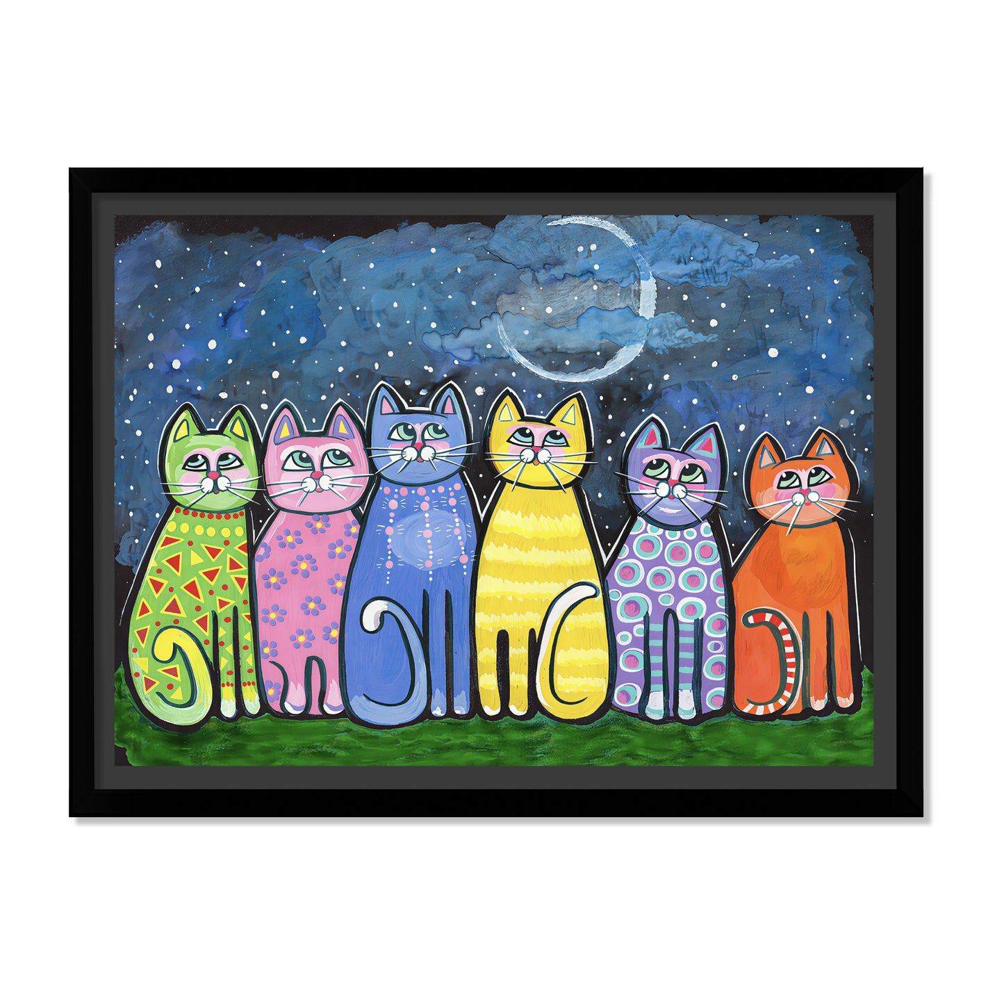 MIRANDO LA LUNA JUNTOS