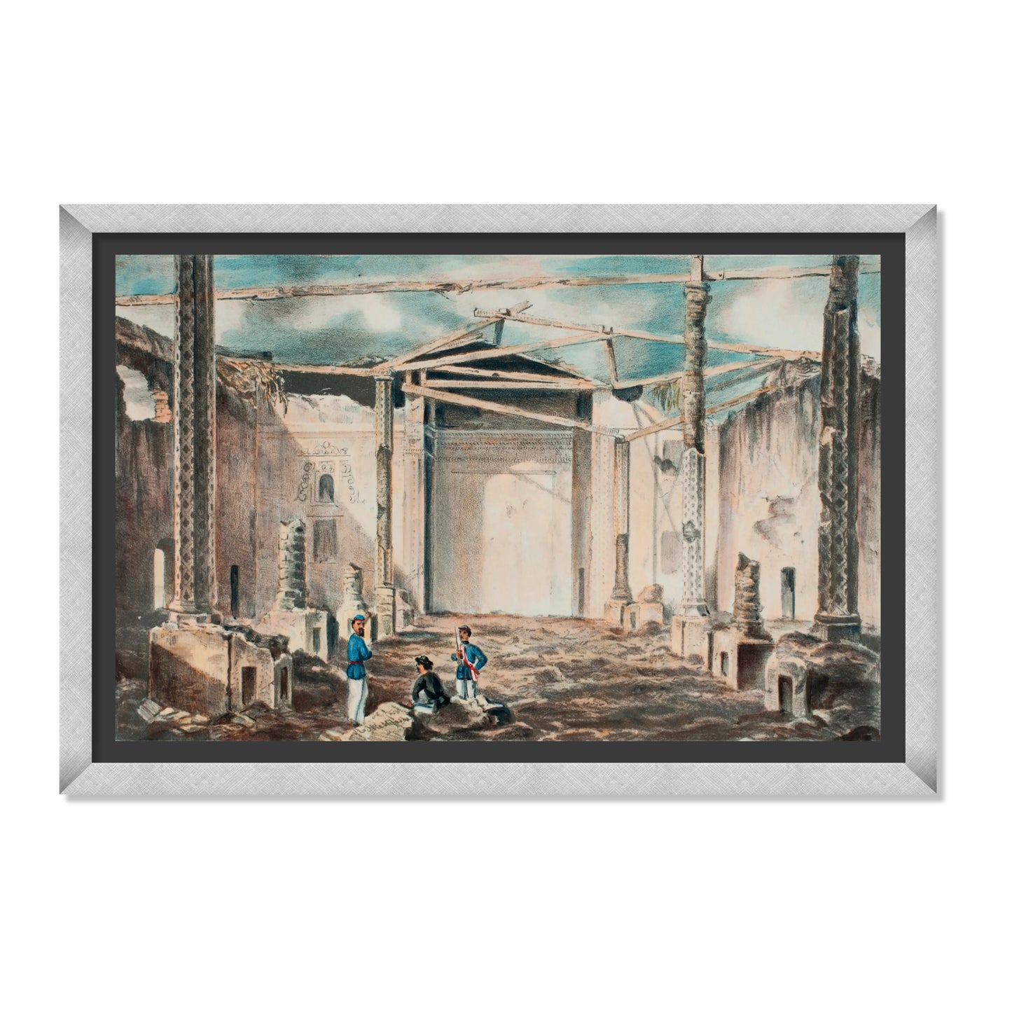 EL INTERIOR DE LA IGLESIA DE HUMAITÁ