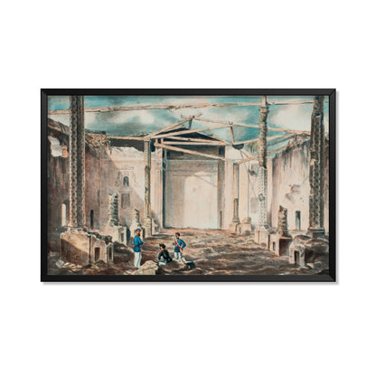 EL INTERIOR DE LA IGLESIA DE HUMAITÁ