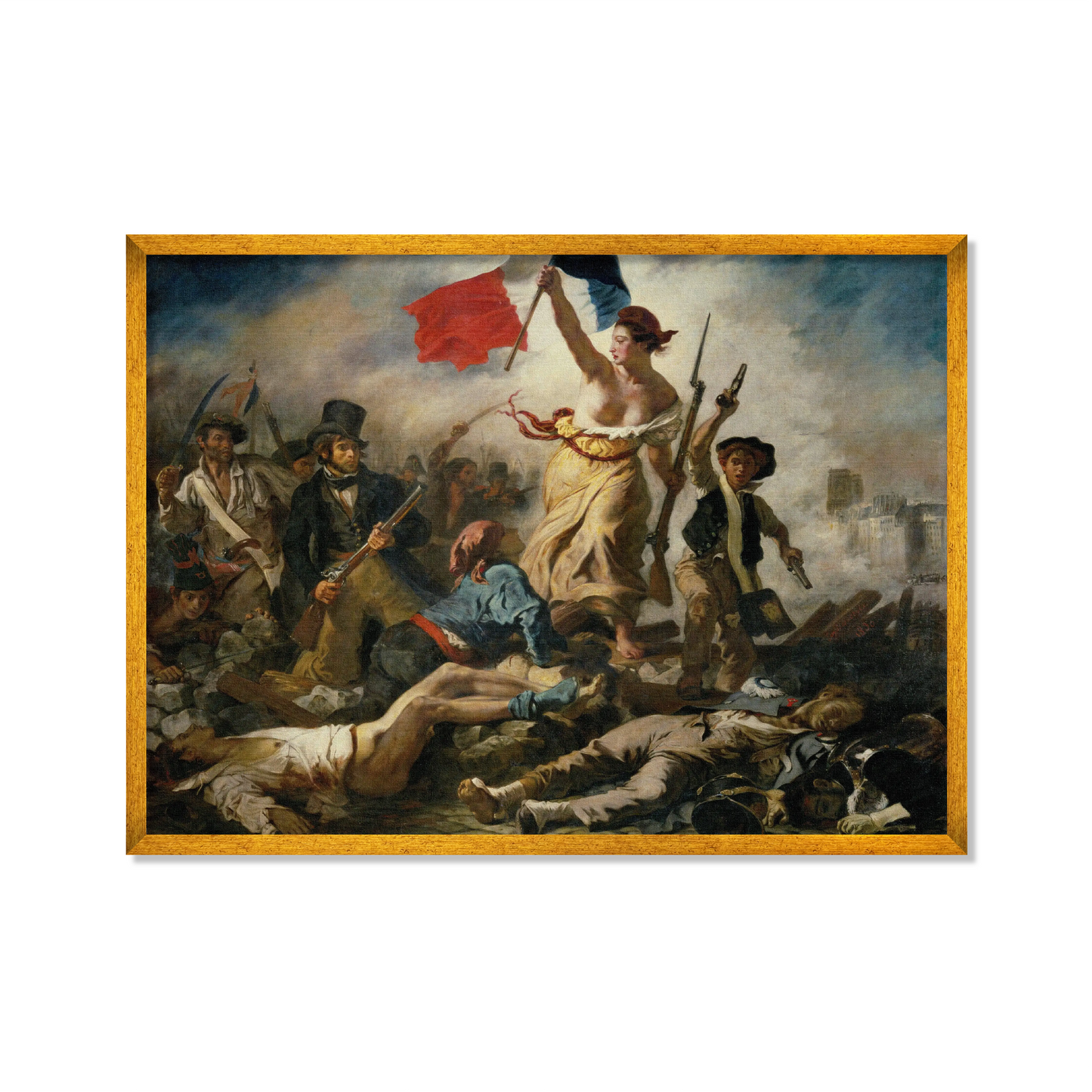 LA LIBERTAD GUIANDO AL PUEBLO