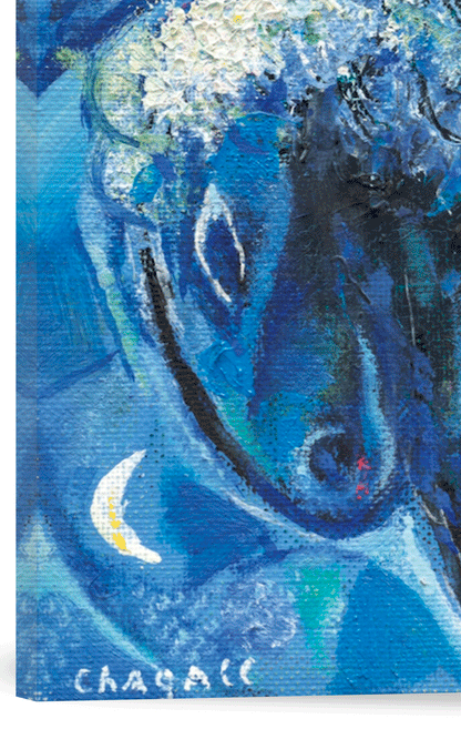 EL CIRCO SOBRE FONDO AZUL