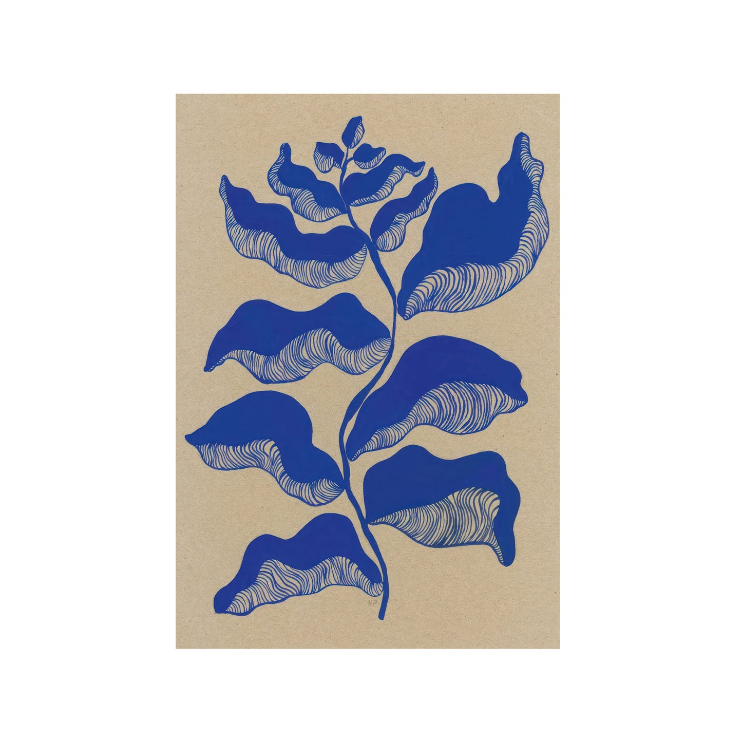 PLANTAS EN AZUL