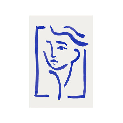 RETRATO EN AZUL