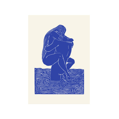 ABRAZO AZUL