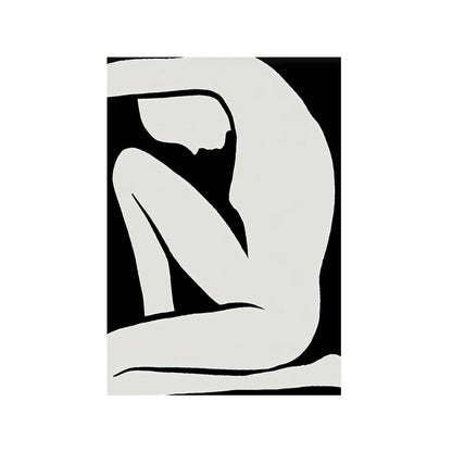 DESNUDO EN NEGRO