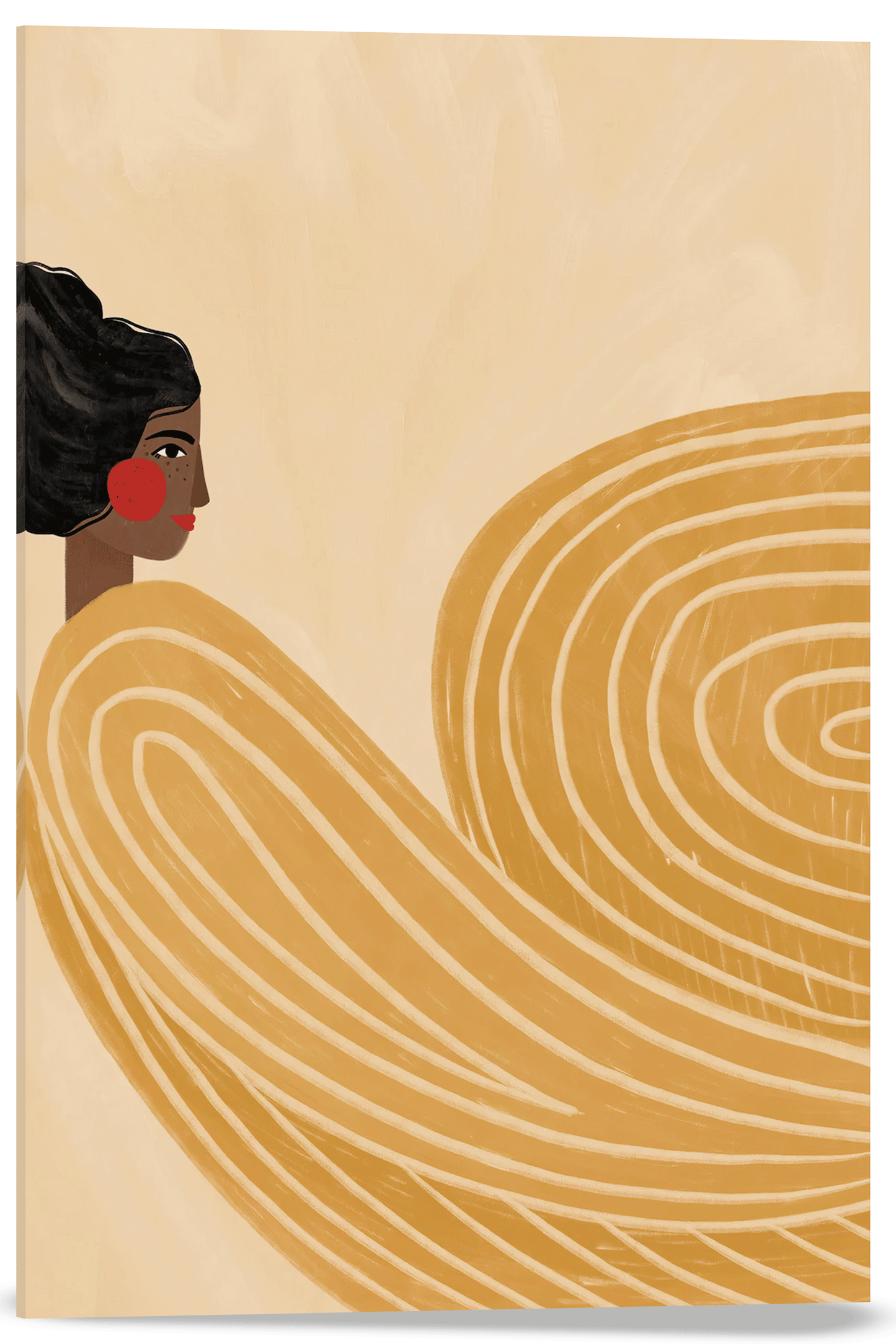 LA MUJER CON EL VESTIDO AMARILLO