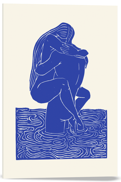 ABRAZO AZUL