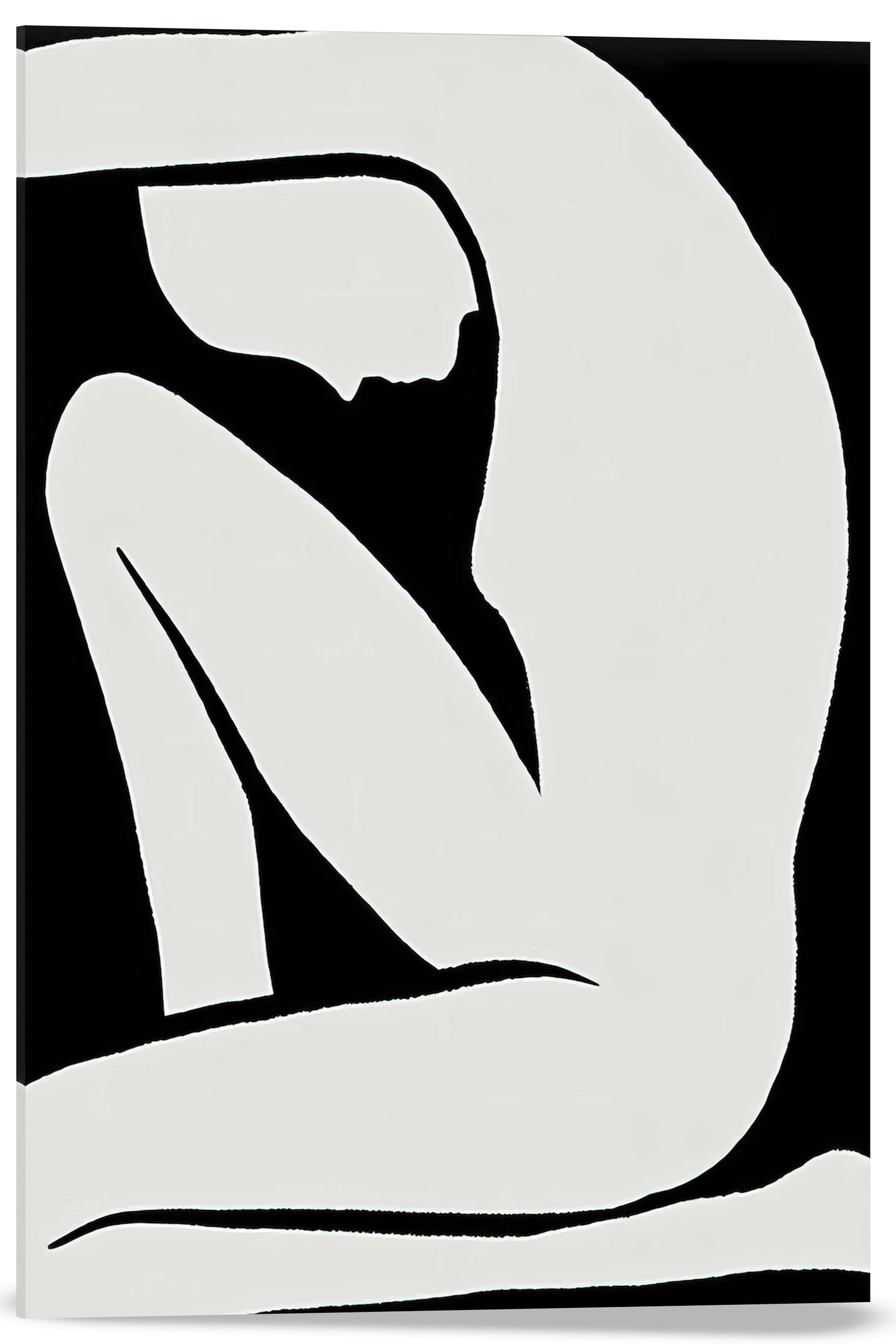 DESNUDO EN NEGRO