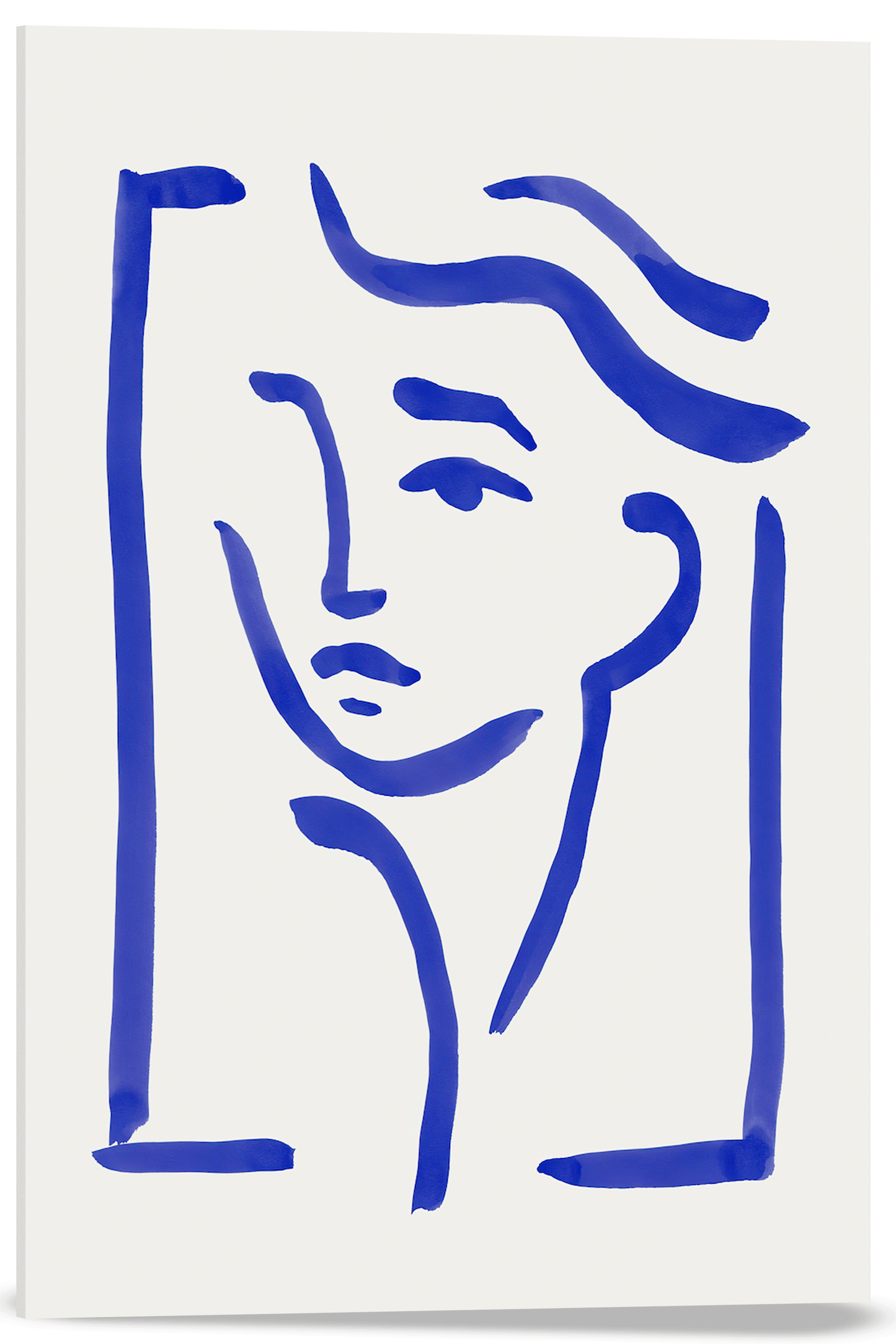 RETRATO EN AZUL