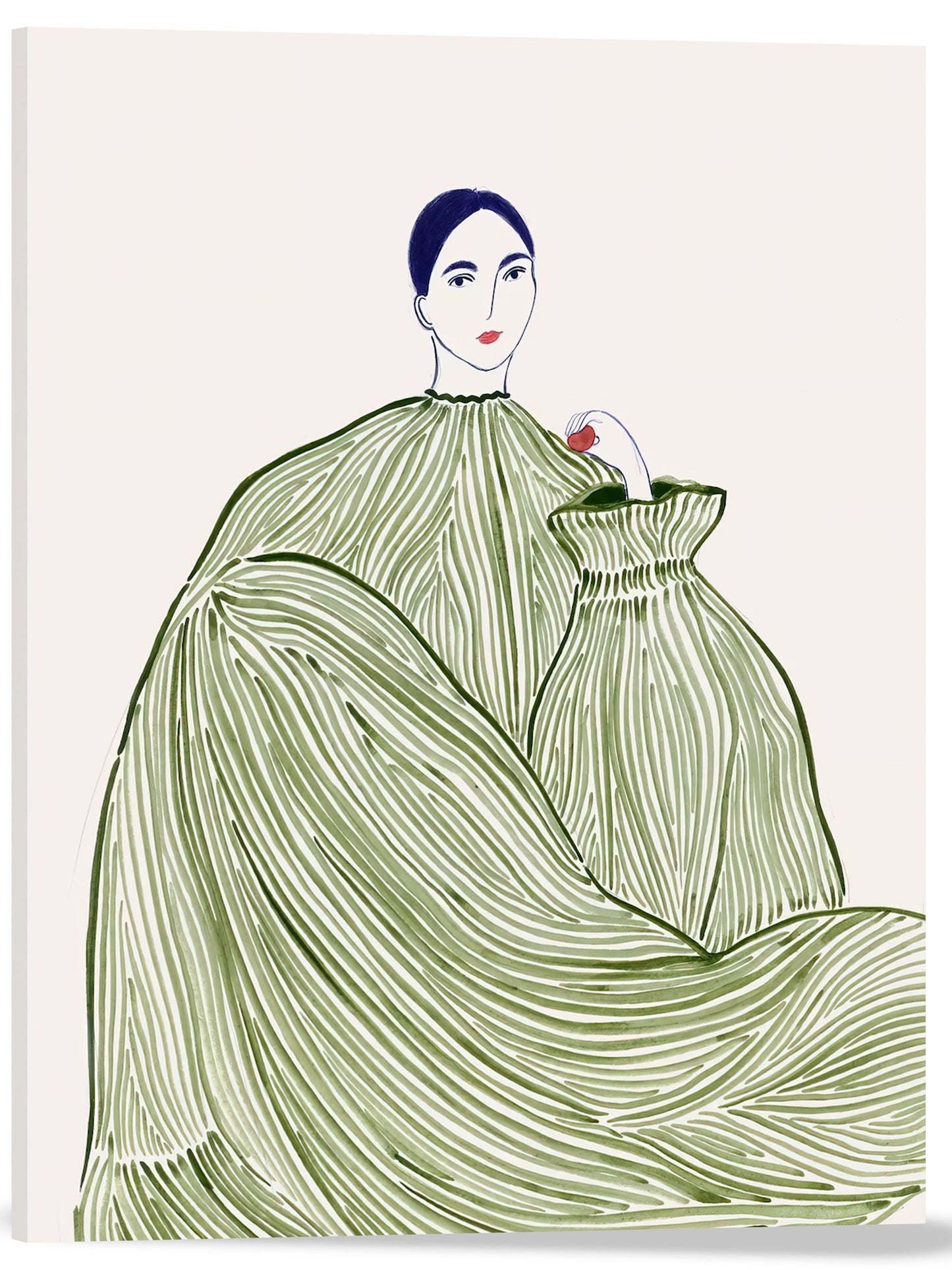 VESTIDO VERDE