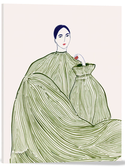 VESTIDO VERDE