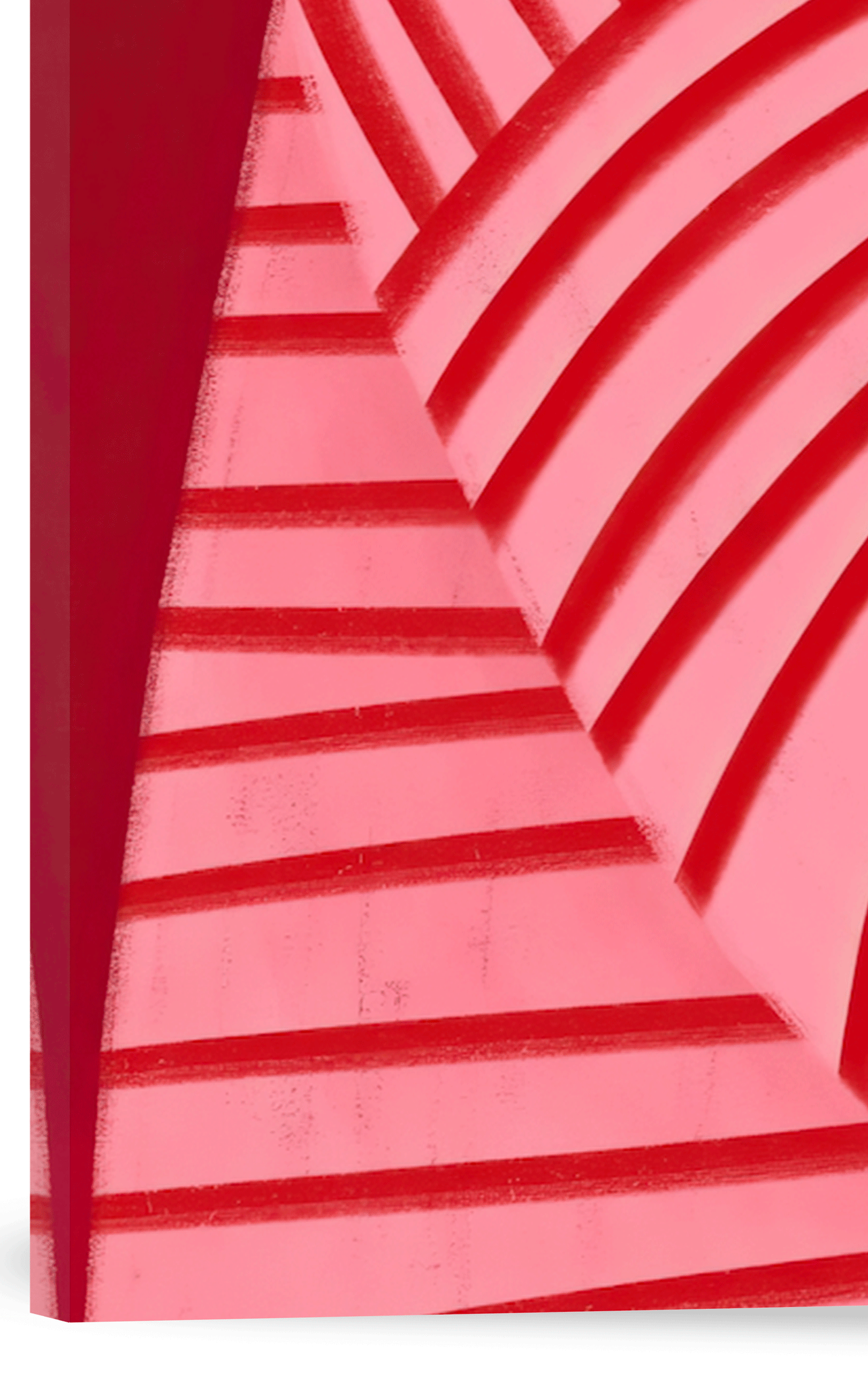 LA MUJER CON LAS RAYAS ROJAS