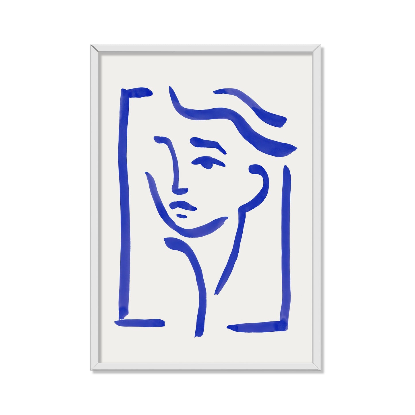 RETRATO EN AZUL