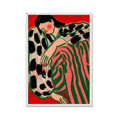 MUJER RECOSTADA