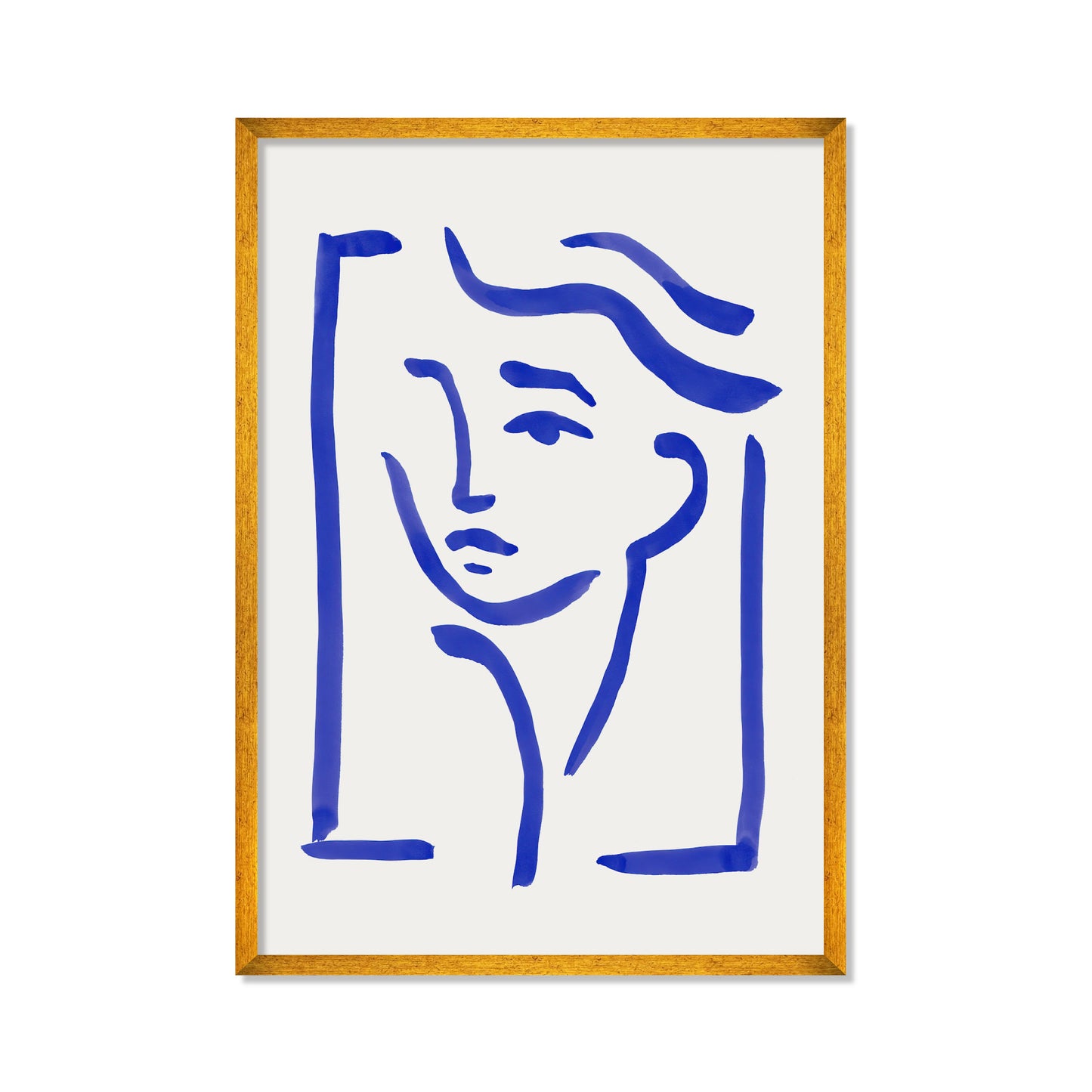 RETRATO EN AZUL