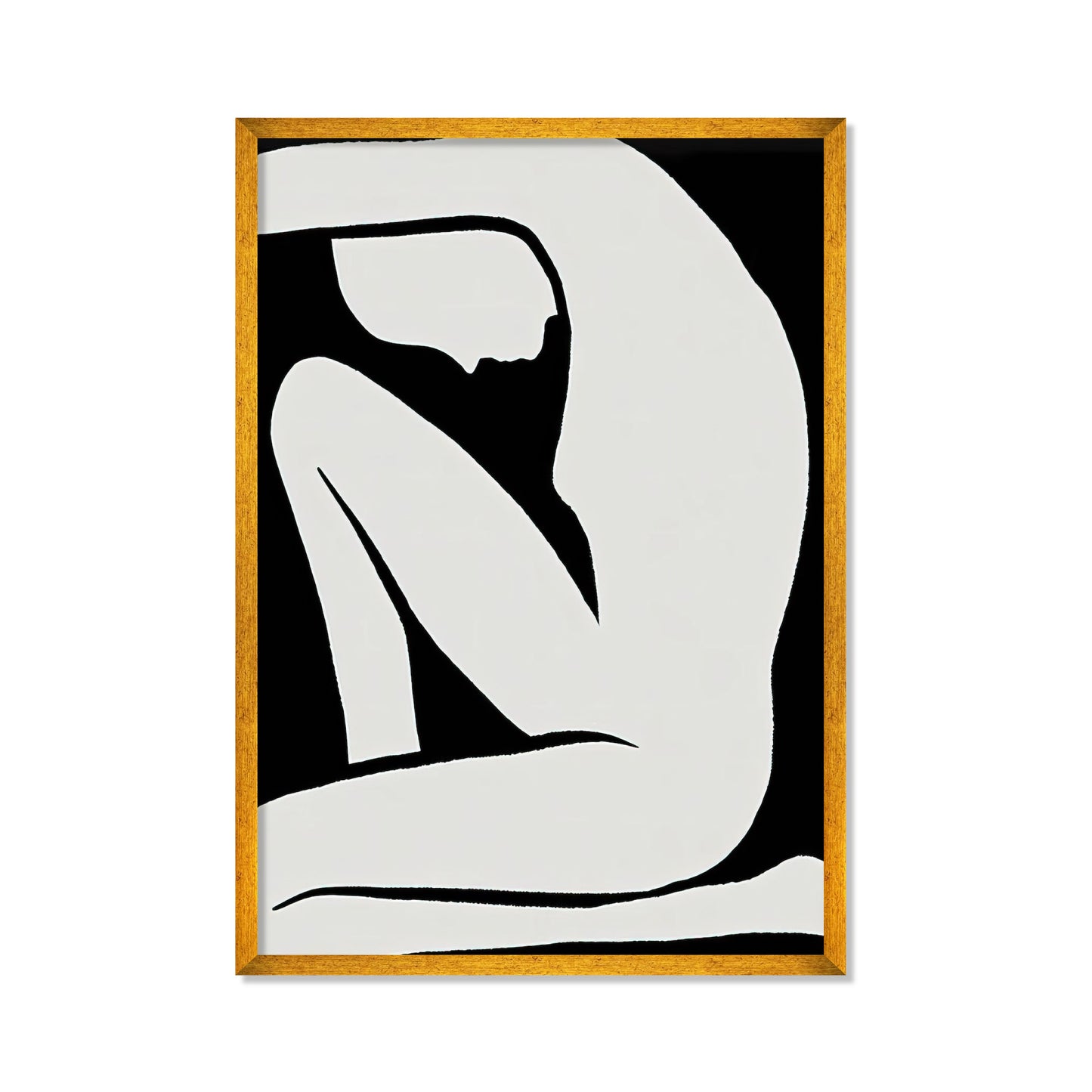 DESNUDO EN NEGRO