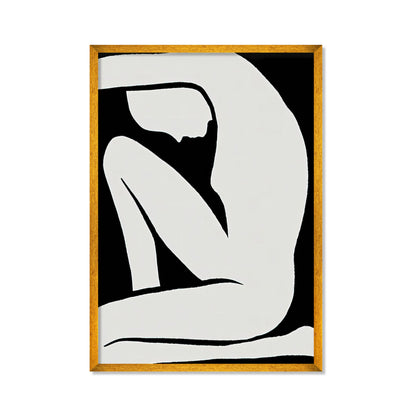 DESNUDO EN NEGRO