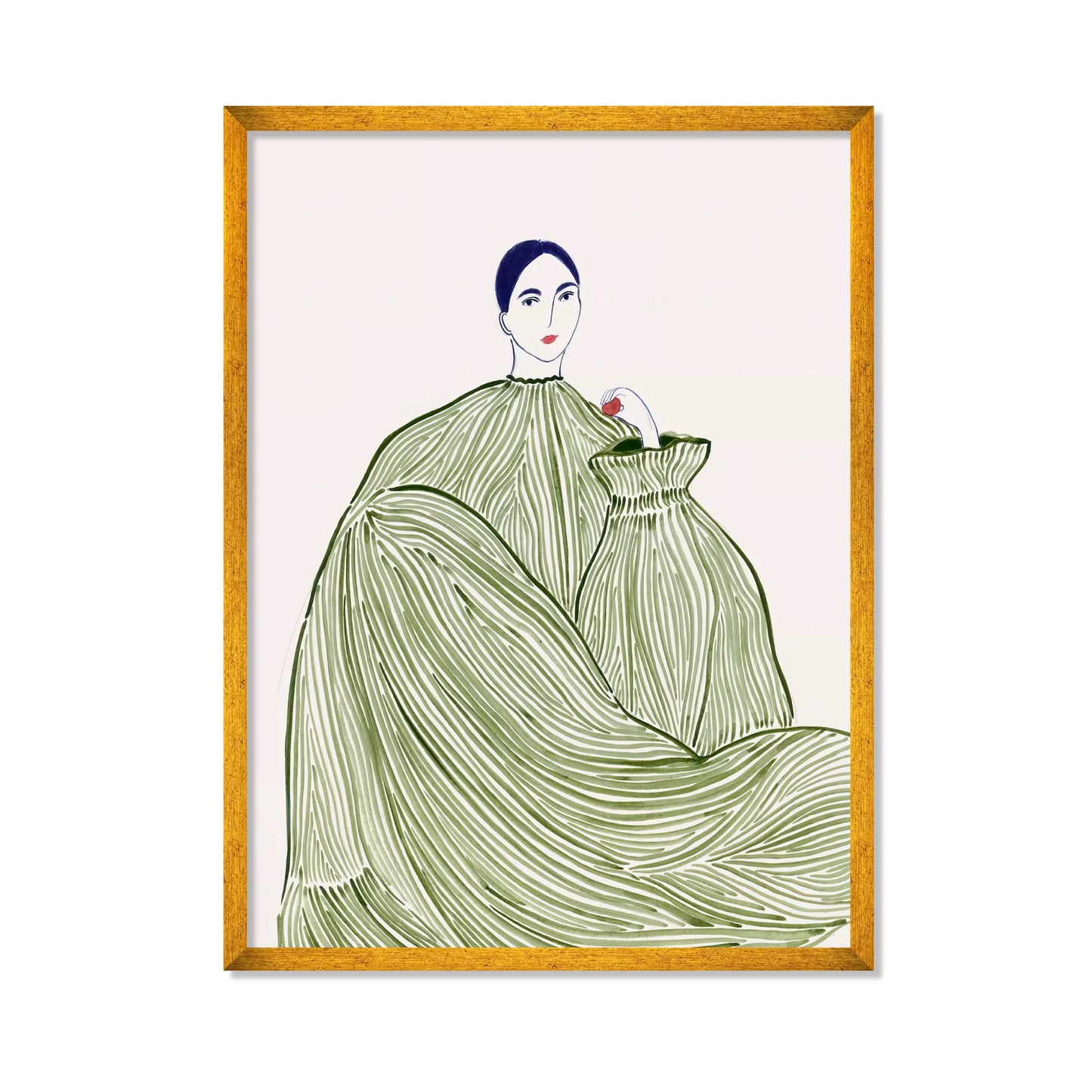 VESTIDO VERDE