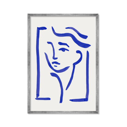 RETRATO EN AZUL