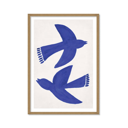 DOS PAJAROS AZULES