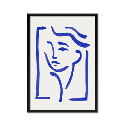 RETRATO EN AZUL