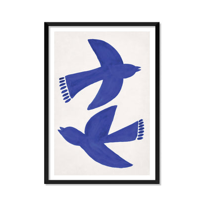 DOS PAJAROS AZULES