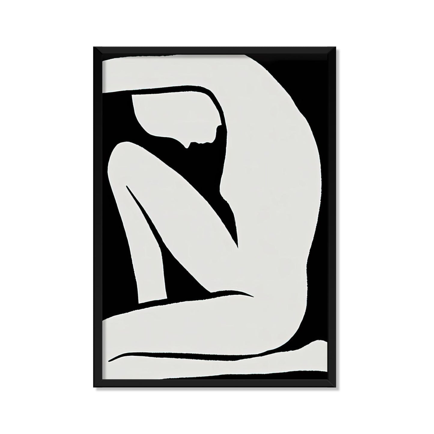 DESNUDO EN NEGRO