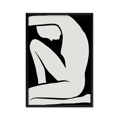 DESNUDO EN NEGRO