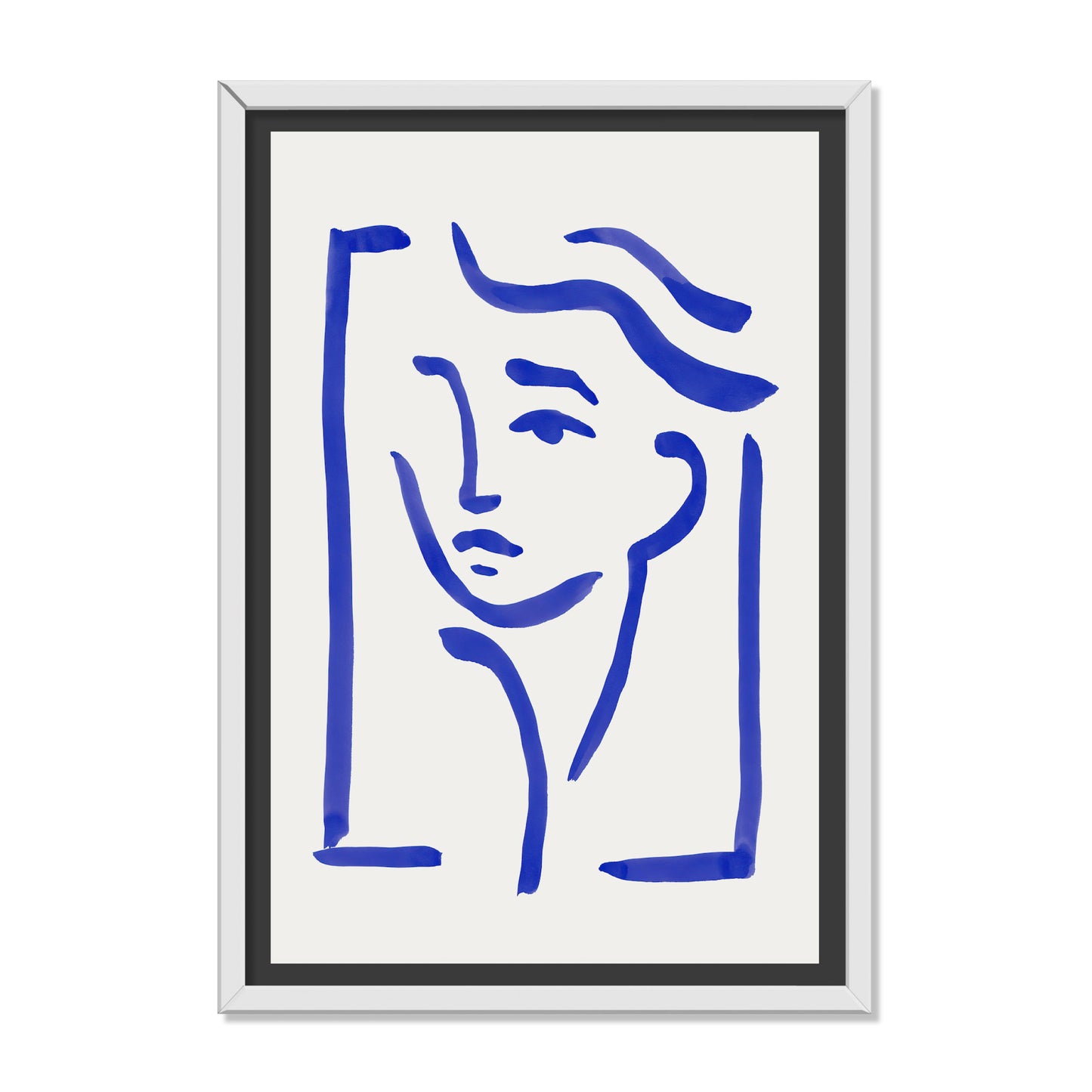 RETRATO EN AZUL
