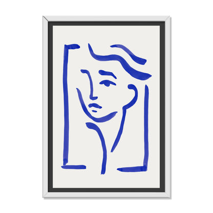 RETRATO EN AZUL