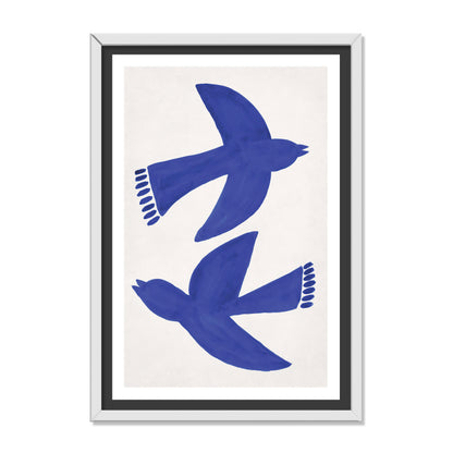 DOS PAJAROS AZULES