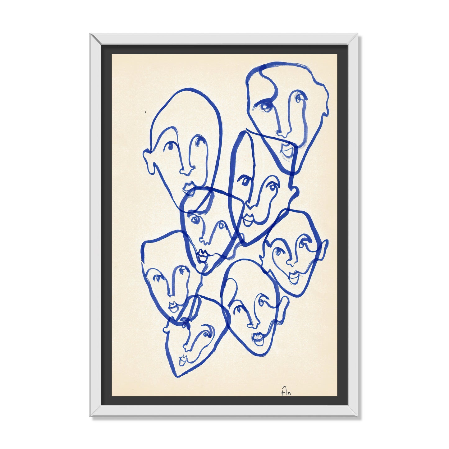 ROSTROS AZULES