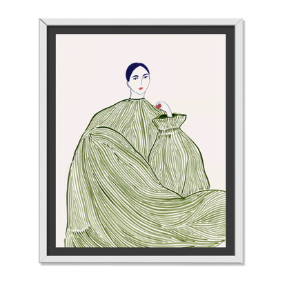 VESTIDO VERDE