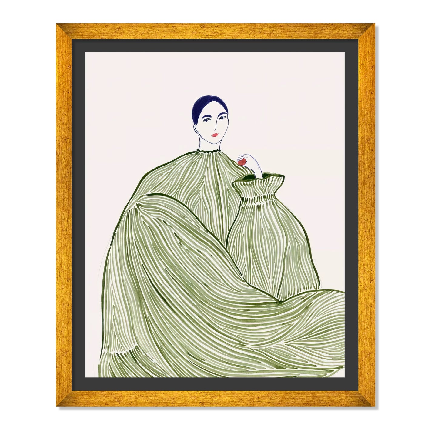 VESTIDO VERDE