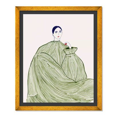 VESTIDO VERDE