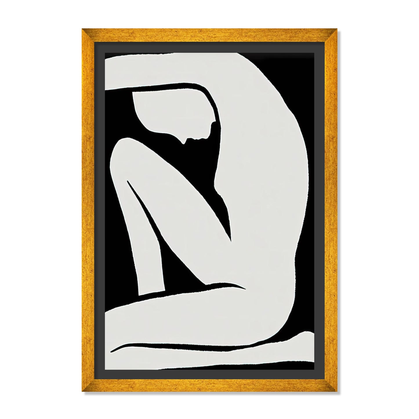 DESNUDO EN NEGRO