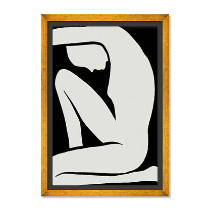 DESNUDO EN NEGRO