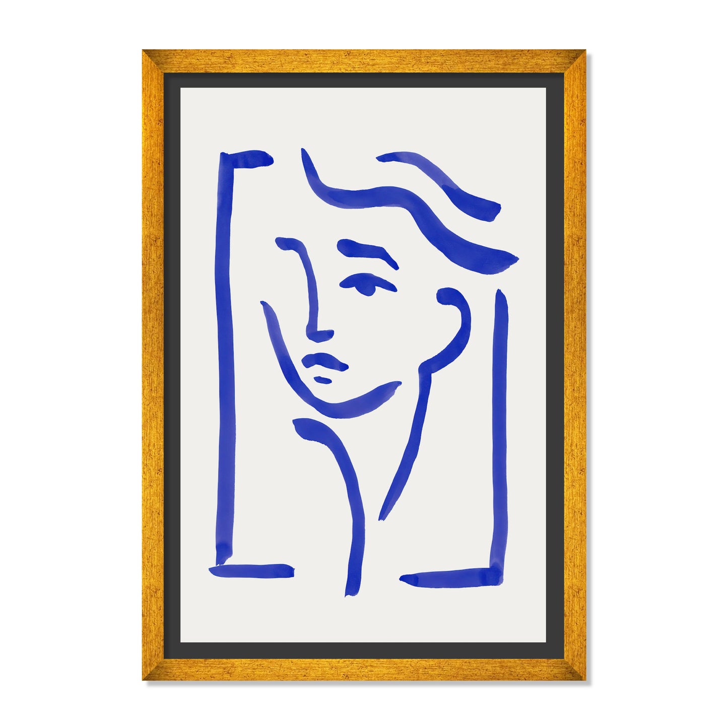 RETRATO EN AZUL