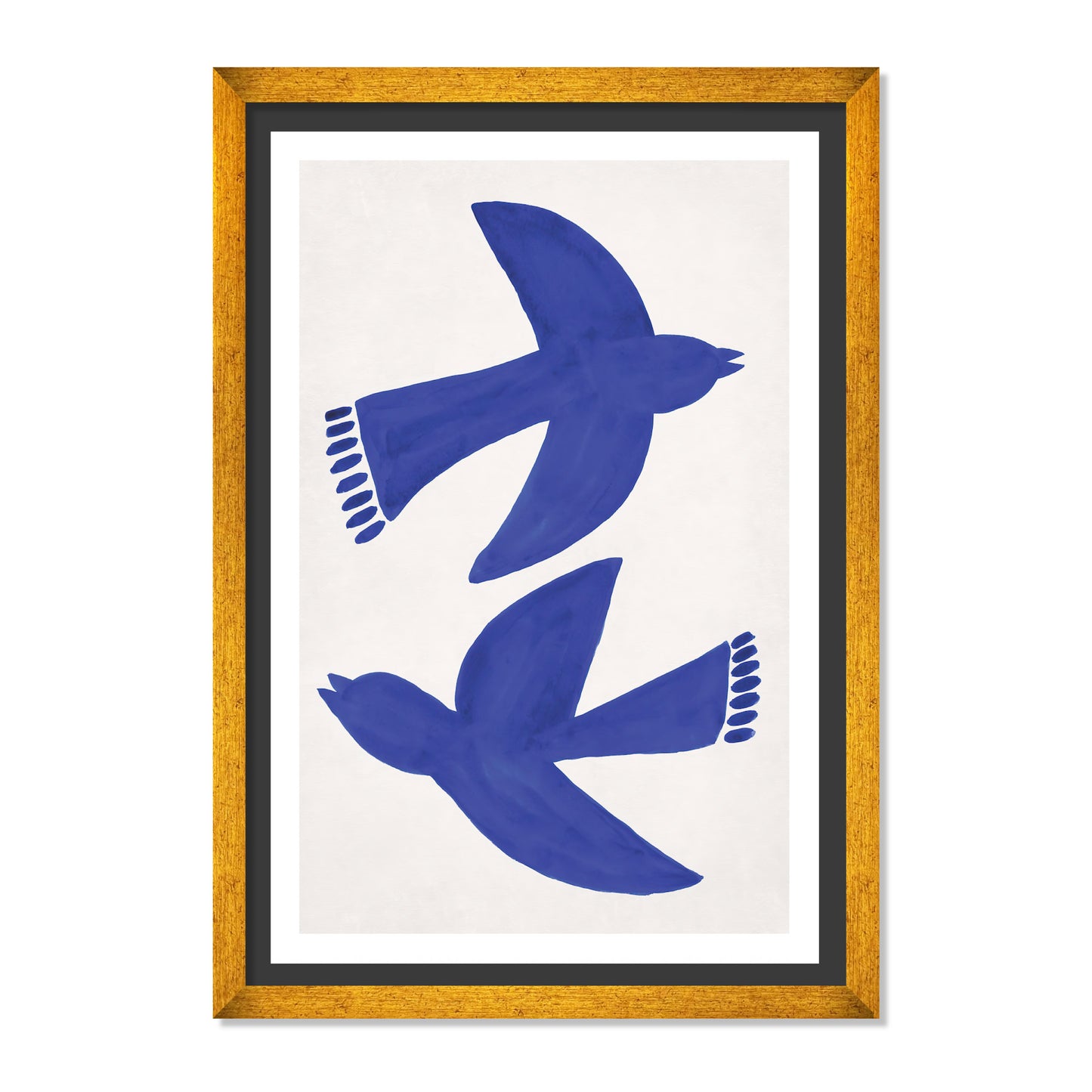 DOS PAJAROS AZULES