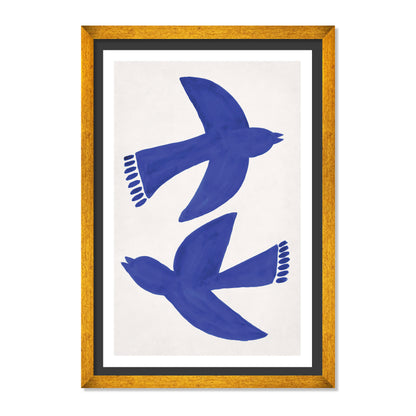 DOS PAJAROS AZULES