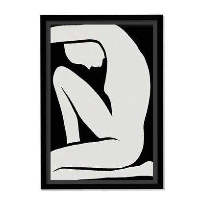 DESNUDO EN NEGRO