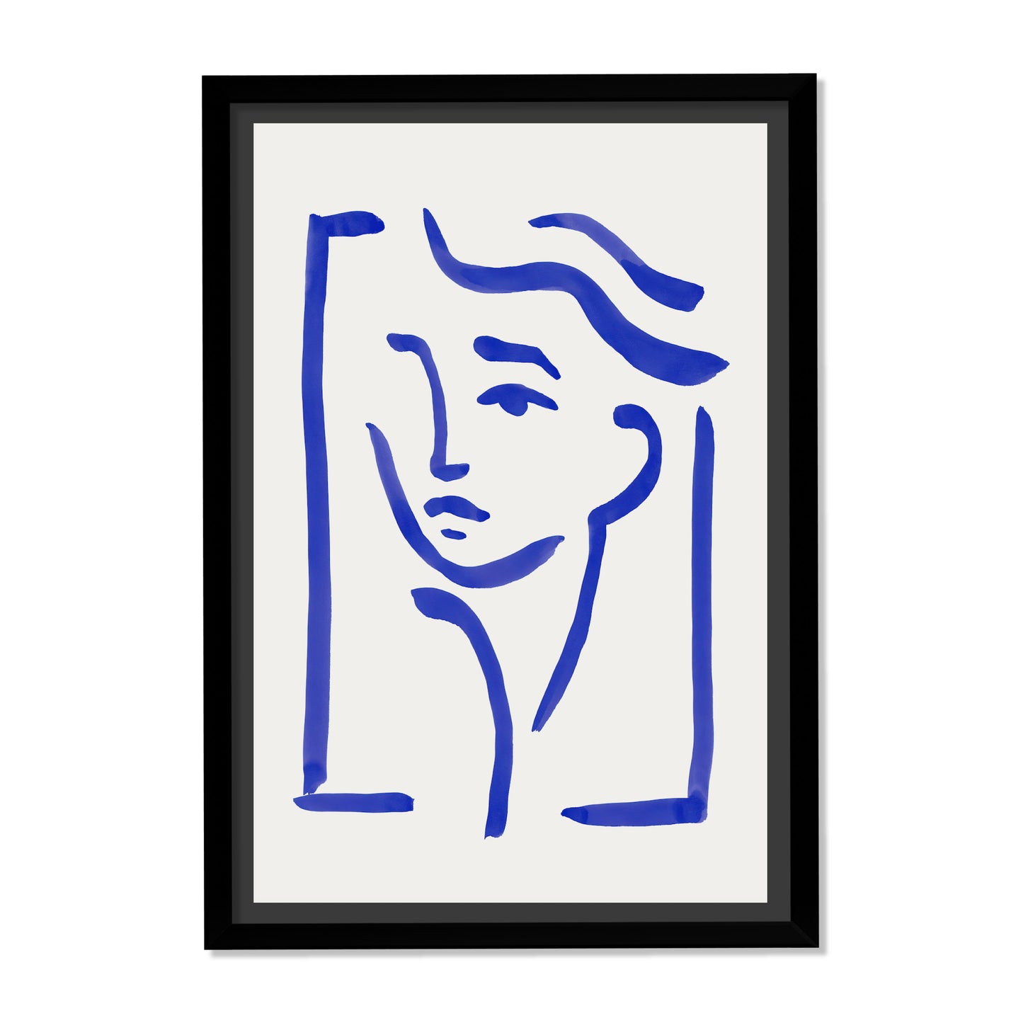 RETRATO EN AZUL