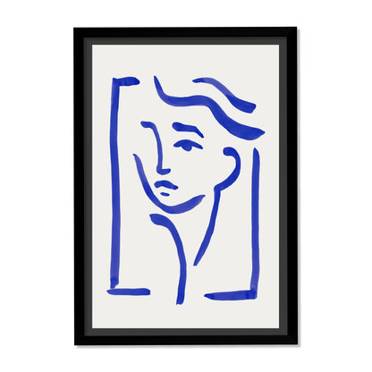RETRATO EN AZUL