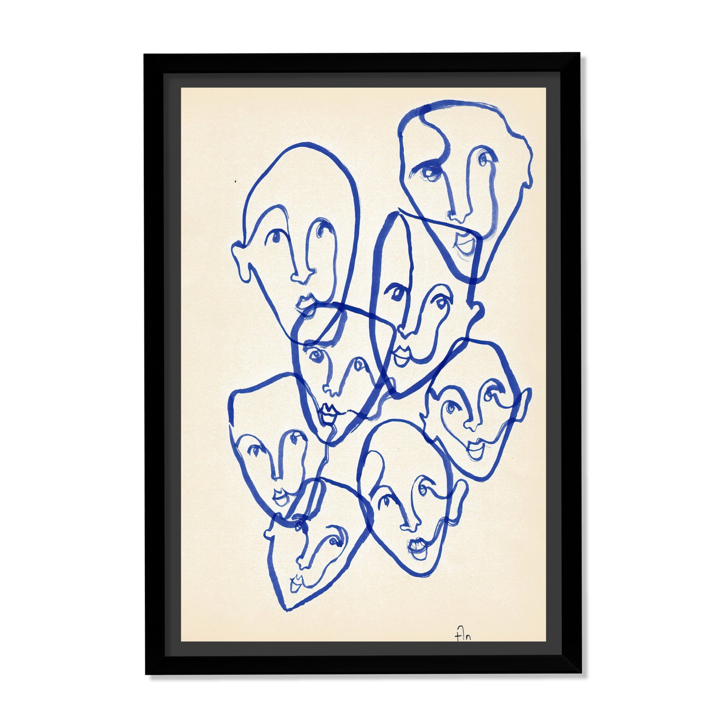 ROSTROS AZULES