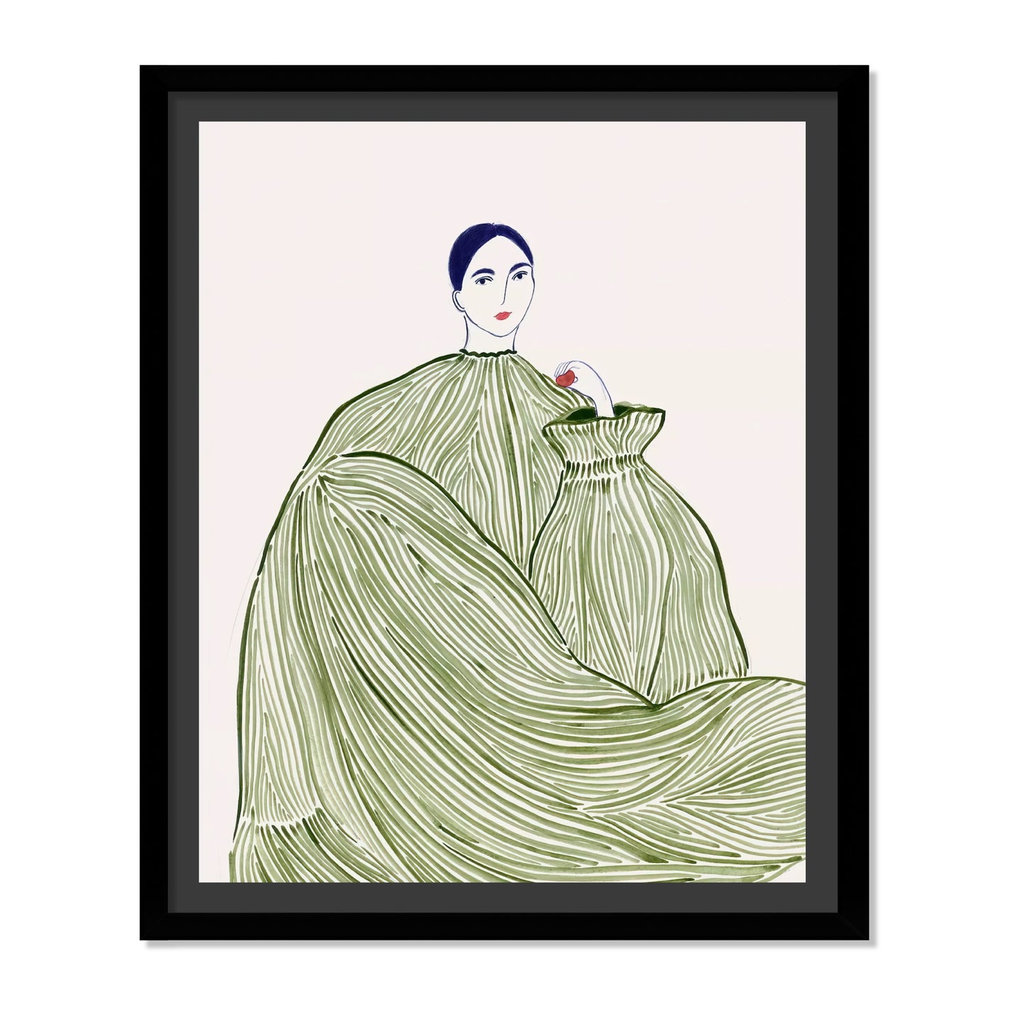 VESTIDO VERDE