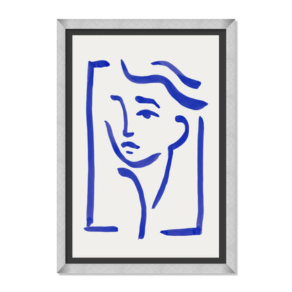 RETRATO EN AZUL