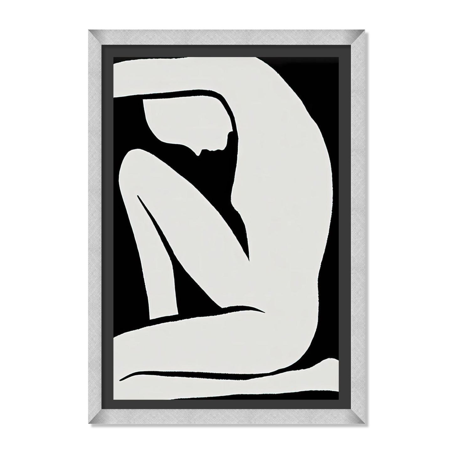 DESNUDO EN NEGRO