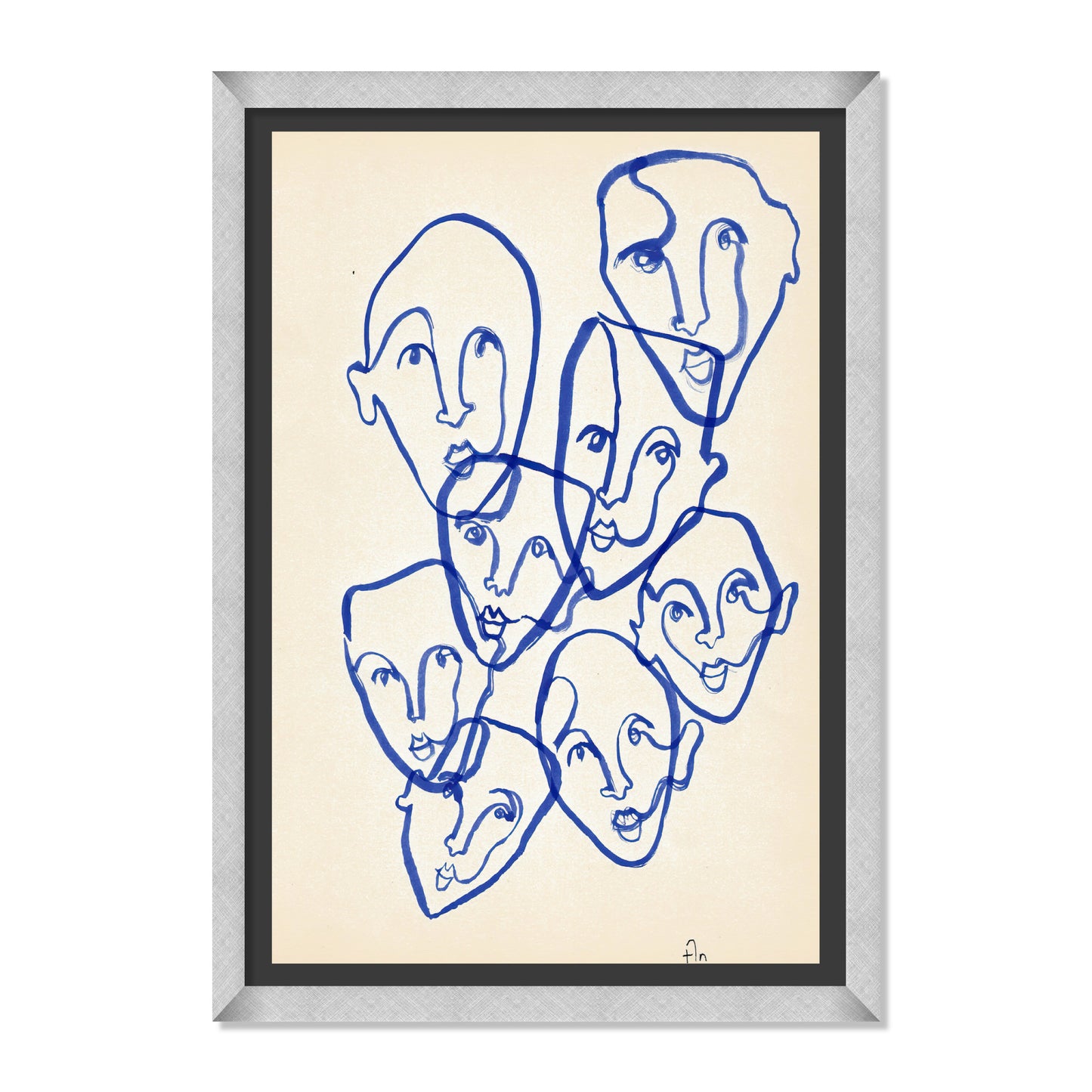 ROSTROS AZULES